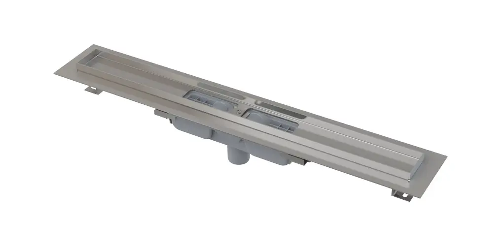 Alcadrain dušas notekas - dušas noteka 85 cm, ar apmali perforētam režģim, nerūsējošais tērauds APZ1101-850