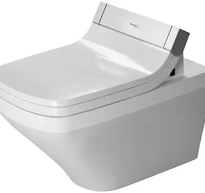 Duravit DuraStyle - piekaramais WC SensoWash, ar WonderGliss, balts 25425900001