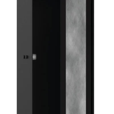 Hansgrohe XtraStoris Rock - sienas niša ar durtiņām, 30x15x10 cm, matēti melna 56082670