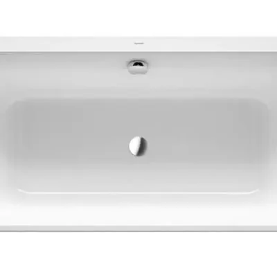 Duravit Happy D.2 - vanna 180x80 cm, ar paneli, kreisā, balta 700316000000000