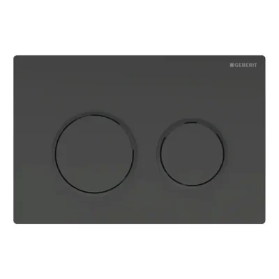 Geberit Omega20 - vadības plate, melna 115.085.DW.1