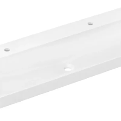 Hansgrohe Xelu Q - dubultā izlietne, 120x48 cm, bez pārplūdes, 2 caurumi maisītājam, balta 60322450