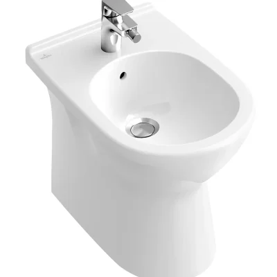 Villeroy & Boch O.novo - stāvošais bidē 260x560x400 mm, 1 caurums maisītājam, Alpu balts 54610001