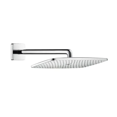 Hansgrohe Raindance E - galvas duša 360, 1jet, izvirzījums 39 cm, EcoSmart 9 l/min, hromēta 26605000