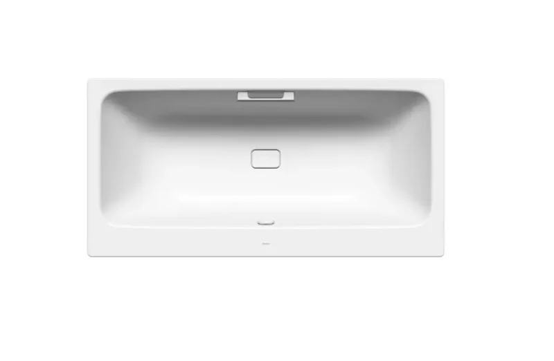 Kaldewei Avantgarde - Taisnstūrveida vanna Asymmetric Duo 744, 190x100 cm, ar rokturu caurumiem, balta 274410110001
