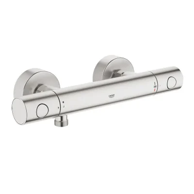 Grohe Grohtherm 1000 Cosmopolitan - termostata dušas maisītājs M, SuperSteel 34065DC2
