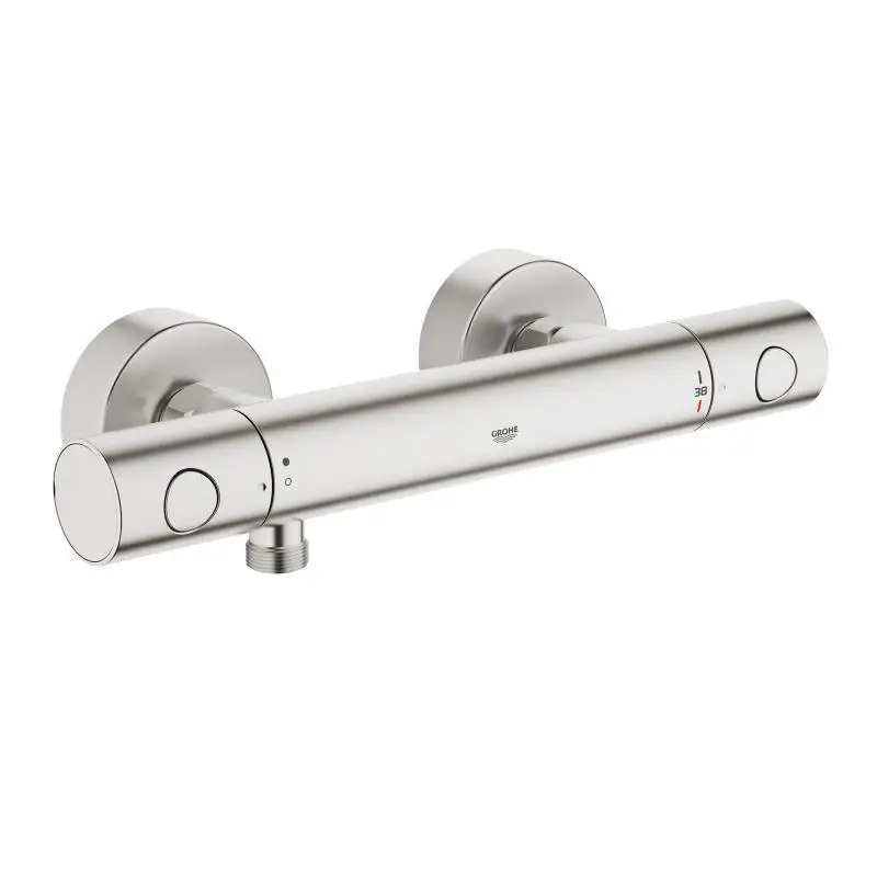 Grohe Grohtherm 1000 Cosmopolitan - termostata dušas maisītājs M, SuperSteel 34065DC2