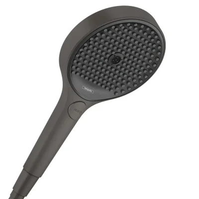 Hansgrohe Rainfinity - dušas galva 130, 3 strūklas, melns hroms birstēts 26865340