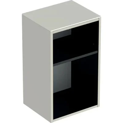 Geberit Smyle Square - sānu skapis, atvērts, smilšu pelēks 500.358.JL.1