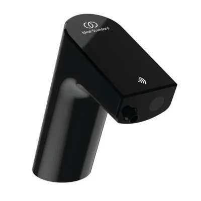 Ideal Standard Intelliflow - elektronisks izlietnes vārsts, darbība ar baterijām, Black Onyx A7859B3