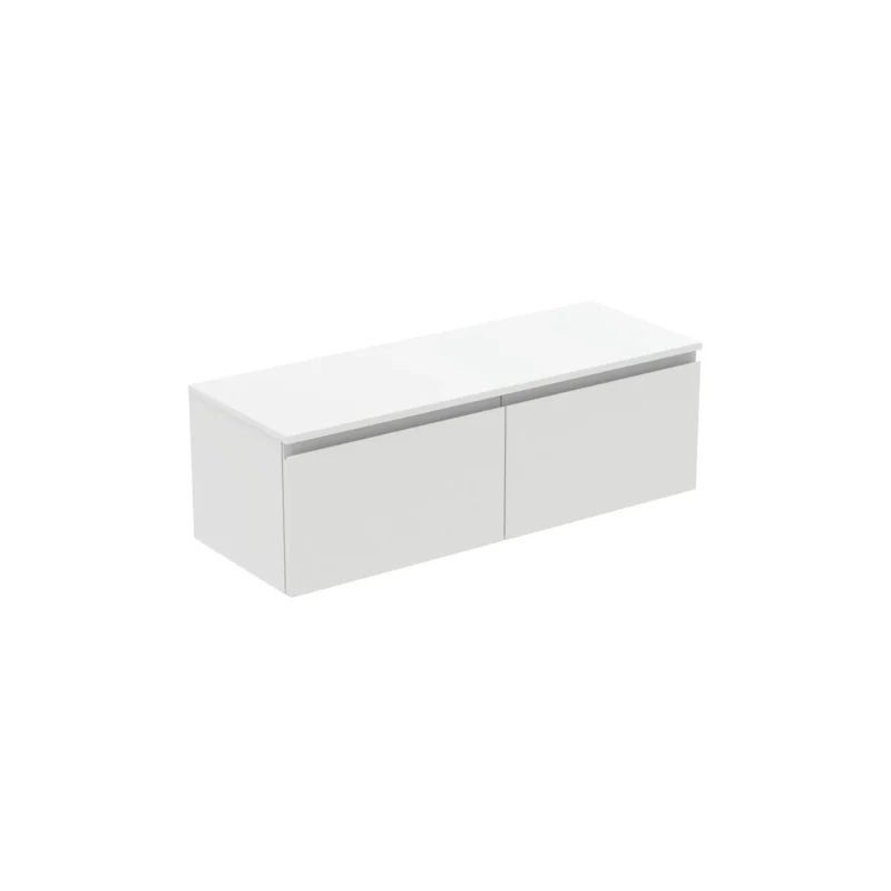 Ideal Standard Finesse - izlietnes skapītis, 120x44x39 cm, 2 atvilktnes, balts matēts E3425Y1