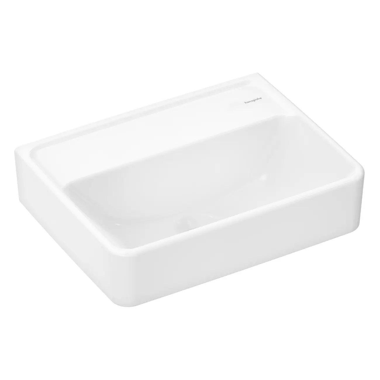 Hansgrohe Xanuia Q - rokas izlietne 45x34 cm, bez pārplūdes, bez jaucējkrāna atveres, SmartClean, balta 61142450