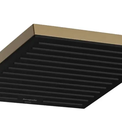 Hansgrohe Pulsify E - galvas duša, 26x26 cm, EcoSmart+, birstēts bronzas tonis 24333140