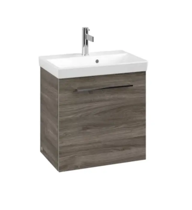 Villeroy & Boch Avento - izlietnes skapītis, 53x51x35 cm, 1 durvis, Stone Oak A88800RK