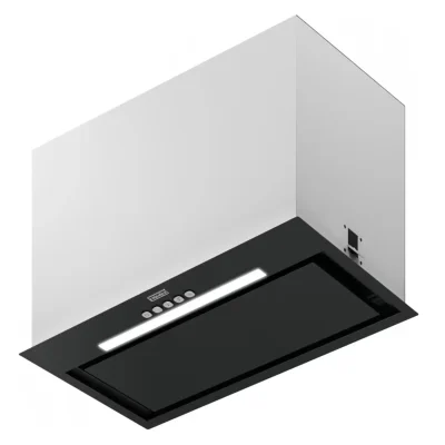 Franke Maris - iebūvējamais tvaika nosūcējs FBFE BK matēts A52, platums 52 cm, melns matēts 305.0665.364