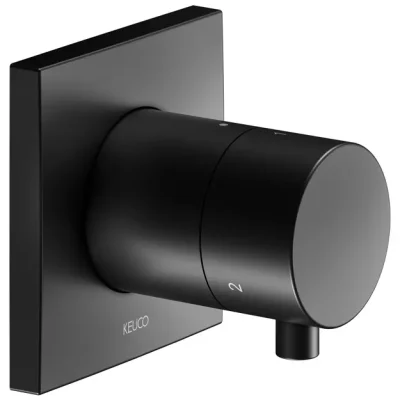 Keuco IXMO - zemapmetuma maisītājs 3 patērētājiem, matēti melns 59548371002