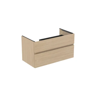 Ideal Standard Finesse - izlietnes skapītis 100x51x55 cm, 2 atvilktnes, balināts ozols E3445US