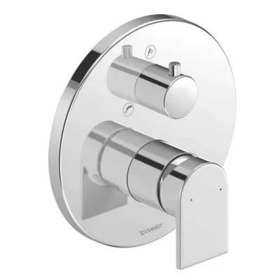 Duravit Tulum - zemapmetuma vannas maisītājs, hromēts TU5210012010