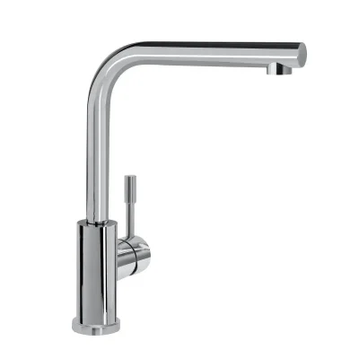 Villeroy & Boch Modern Steel - virtuves izlietnes maisītājs, pulēts nerūsējošais tērauds 966801LE