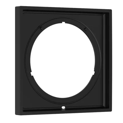 Axor ShowerSelect ID - pagarinājums 17x17 cm, matēti melns 13641670