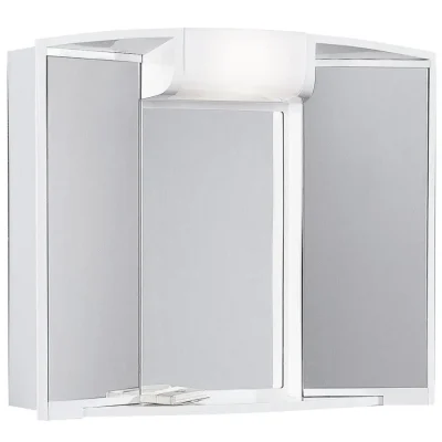 Aqualine Angy - spoguļskapis 59x50x15 cm, balts 541202