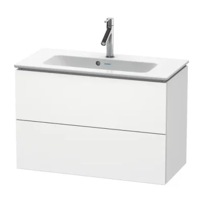 Duravit L-Cube - izlietnes skapītis 55x82x39 cm, 2 atvilktnes, balts matēts LC625701818