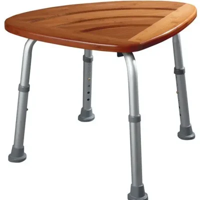 Sapho Ridder Accessoires - dušas sēdeklis, alumīnijs/bambuss A00502081