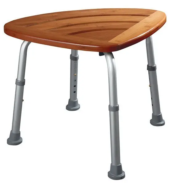 Sapho Ridder Accessoires - dušas sēdeklis, alumīnijs/bambuss A00502081