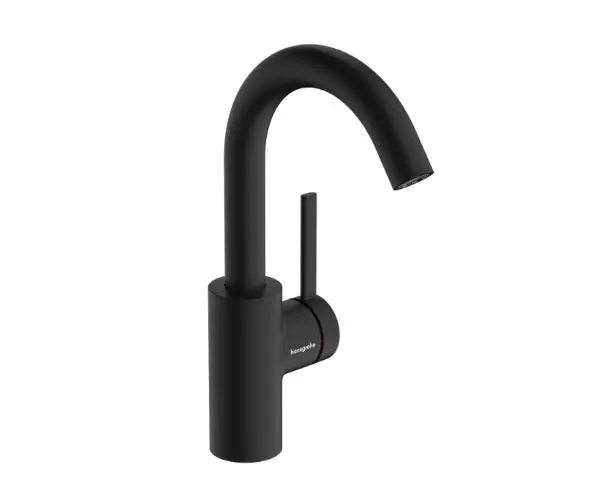Hansgrohe Zesis S - izlietnes maisītājs ar noteces komplektu, CoolStart, EcoSmart+, matēti melns 74740670