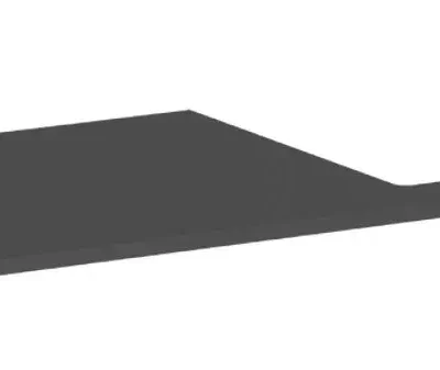 Hansgrohe Xilesa E - izlietnes plātne, 138x55 cm, izgriezums labajā pusē, matēti pelēka 54273760