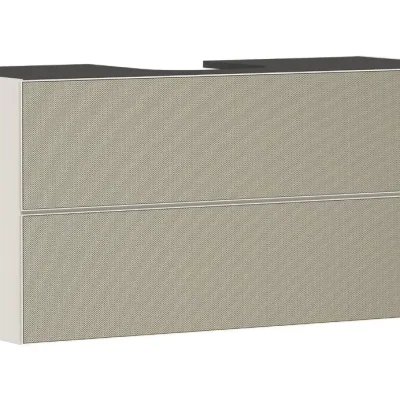 Hansgrohe Xevolos E - izlietnes apakškabinets 118x56x55 cm, 2 atvilktnes, matēti bēšs/bronza 54194390