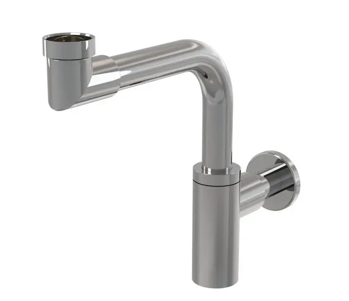 Alcadrain Siphons - izlietnes sifons Design, diametrs 32 mm, vietu taupošs, metāls A403
