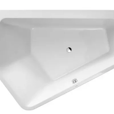 Duravit Paiova 5 - asimetriska vanna, 190x140 cm, kreisā puse, balta 700392000000000