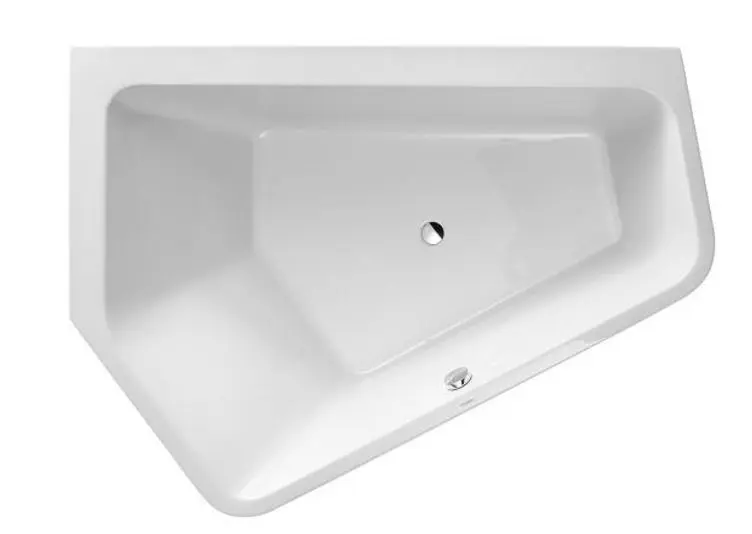 Duravit Paiova 5 - asimetriska vanna, 190x140 cm, kreisā puse, balta 700392000000000