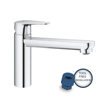 Grohe Start Curve - virtuves izlietnes maisītājs, hroms 31717000