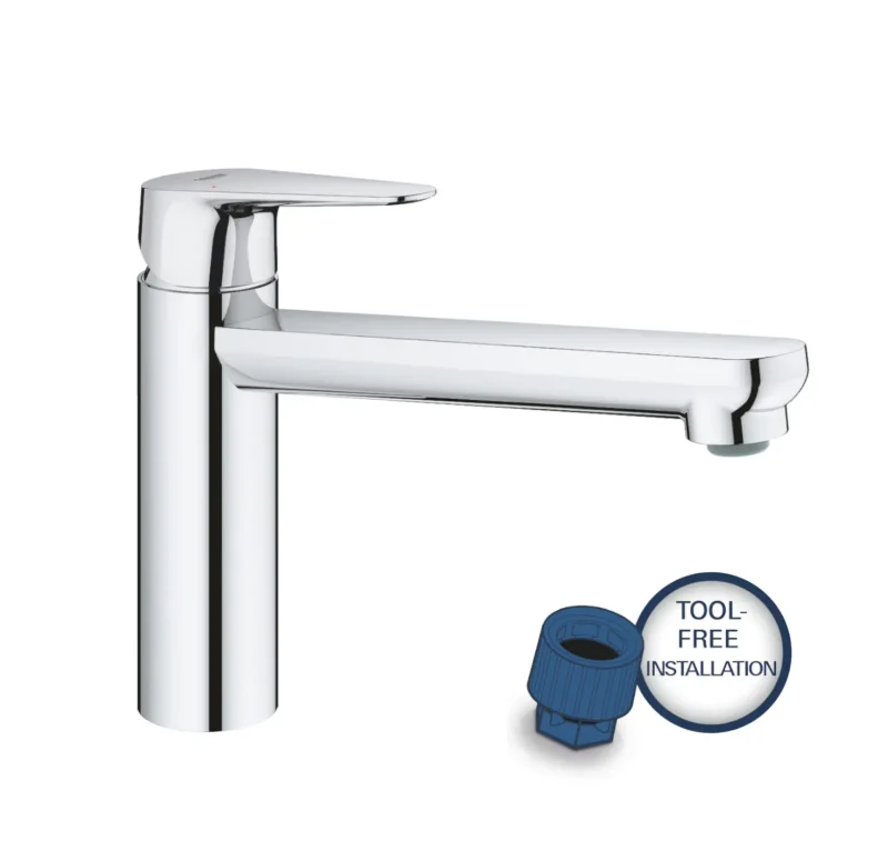 Grohe Start Curve - virtuves izlietnes maisītājs, hroms 31717000