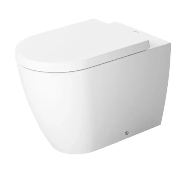 Duravit ME by Starck - stāvošs dziļais WC, HygieneGlaze, balts/balts matēts 2169099000