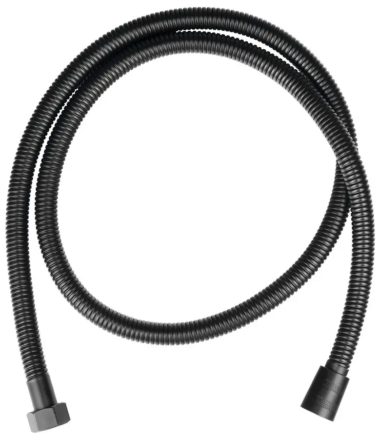 Sapho dušas - dušas šļūtene, 120 cm, matēti melna FLEX120B