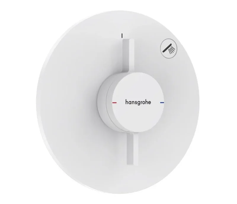 Hansgrohe DuoTurn S - zemapmetuma dušas maisītājs, balts matēts 75618700