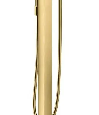 Hansgrohe Metropol - vannas maisītājs, grīdas montāža, pulēts zelts 32532990