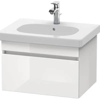 Duravit DuraStyle - izlietnes skapītis 40x60x45 cm, ar 1 atvilktni, balts spīdīgs DS638302222