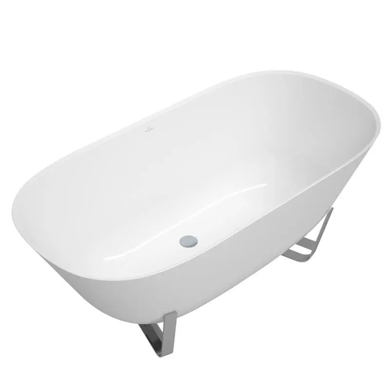 Villeroy & Boch Antheus - brīvi stāvoša vanna 155x75 cm, Alpu balts UBQ155ANH7F400V-01