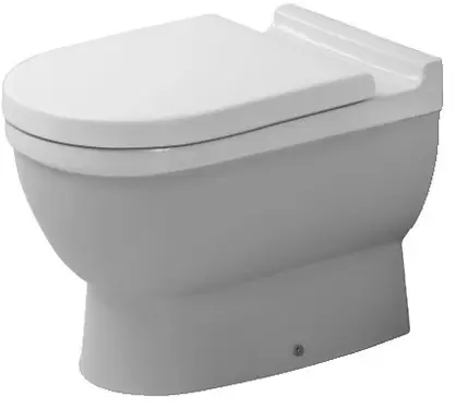 Duravit Starck 3 - stāvošs WC, ar WonderGliss, balts 01240900001