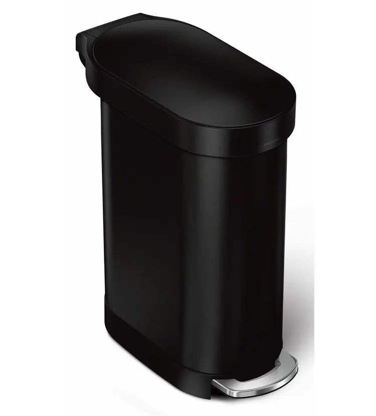 Simplehuman atkritumu tvertne - 45 l atkritumu tvertne, matēti melna CW2098