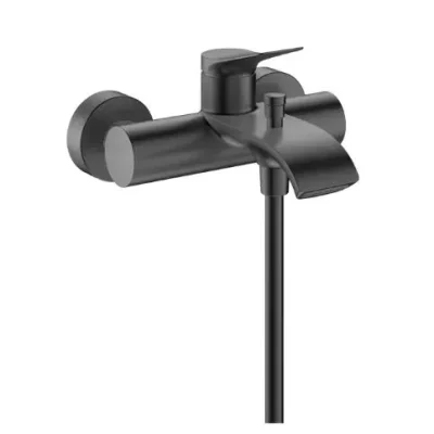 Hansgrohe Vivenis - vannas maisītājs, hroms melns birstēts 75423340