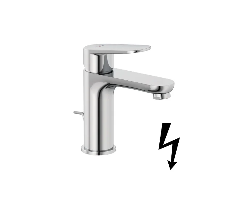 Kludi X1 - izlietnes maisītājs ar noteces vārstu, hroms 322760575