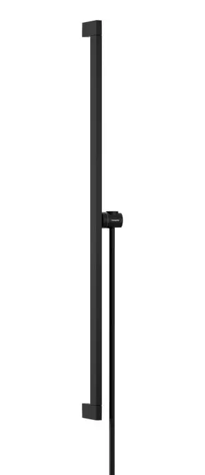 Hansgrohe Unica - dušas stienis 95 cm, ar dušas šļūteni, matēti melns 24403670