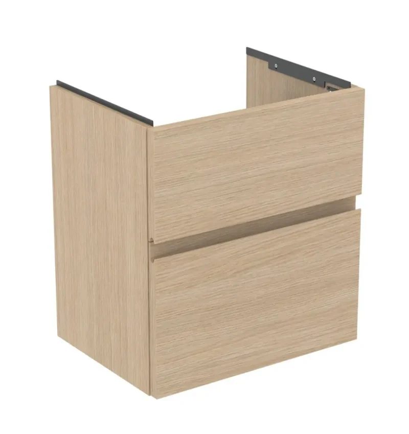 Ideal Standard Finesse - izlietnes skapītis, 50x38x55 cm, 2 atvilktnes, baltā ozola E3378US