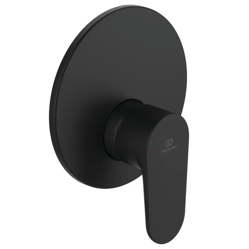 Ideal Standard Cerafine O - dušas maisītājs, zemapmetuma ar 1 izvadu, melns BD134XG