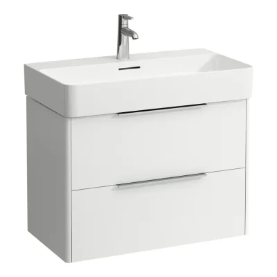 Laufen Base - izlietnes apakškabinets, 52x73x39 cm, 2 atvilktnes, balts matēts H4023521102601